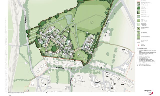 Great Bowden land planning development plan.