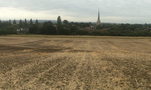 Development land in Bottesford.