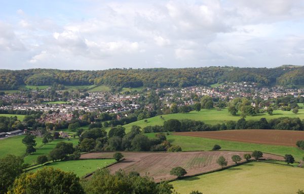 Catesby Estates aerial view.