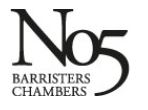 No.5 Barristers Chambers.