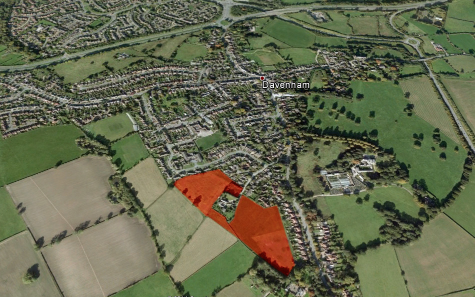 Davenham land development plan.