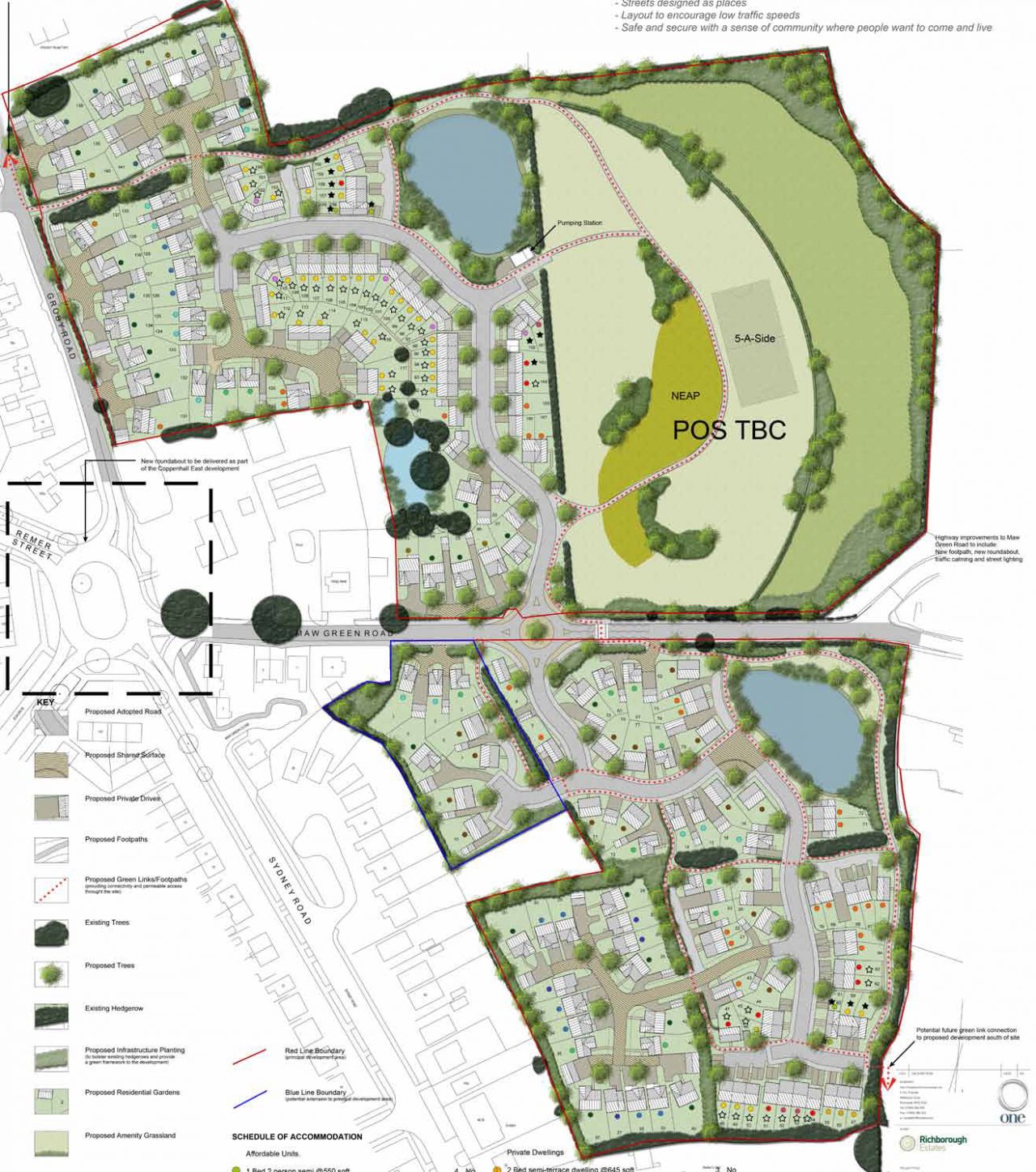 Crewe land planning services - masterplan.