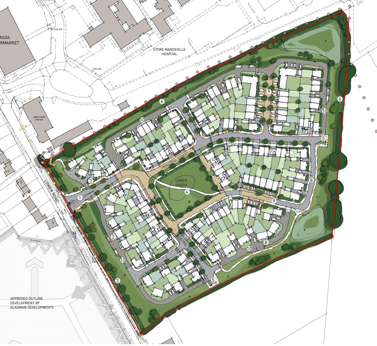 Aylesbury strategic land planning.
