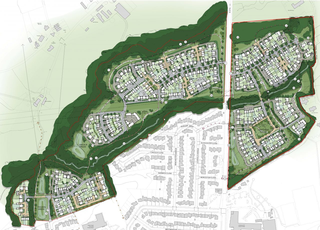 Masterplan for Ashton-under-Lyne site