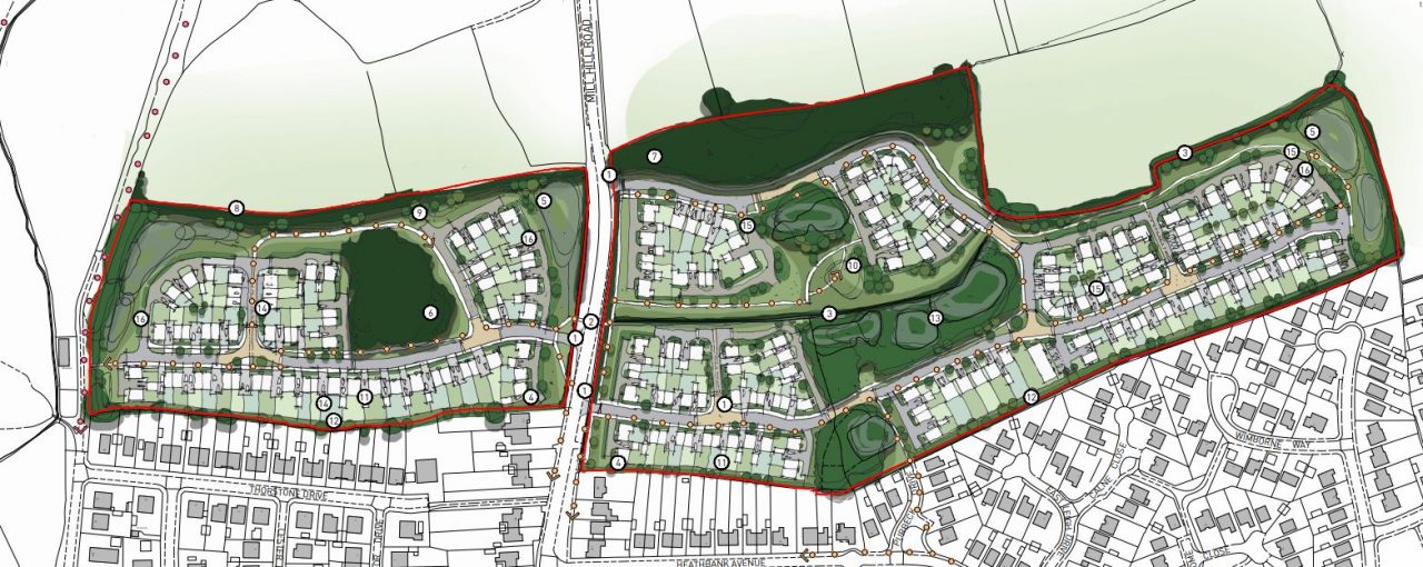 Plan of Irby site