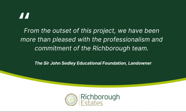 Quote from the Sir John Sedley Educational Foundation