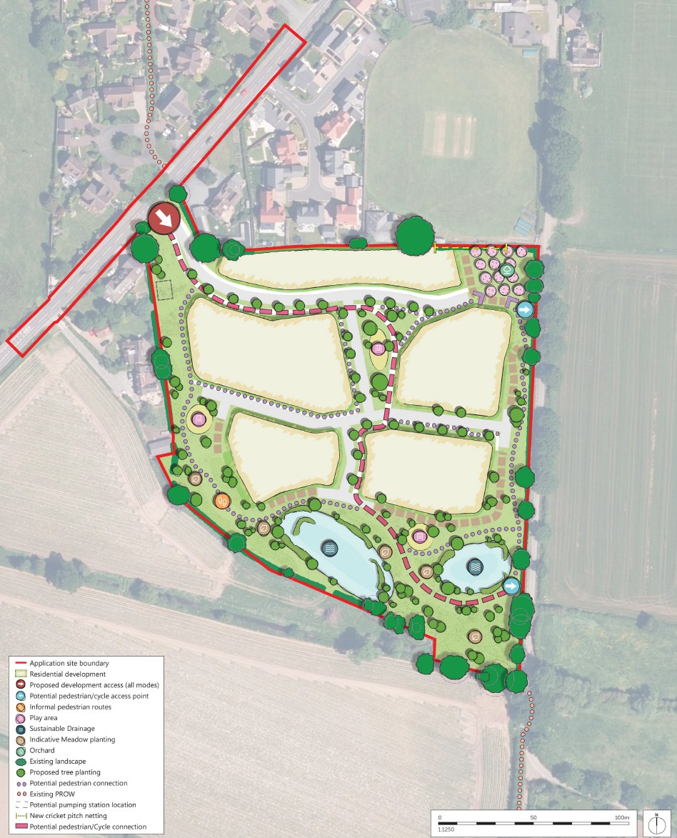 Development site in Kings Bromley