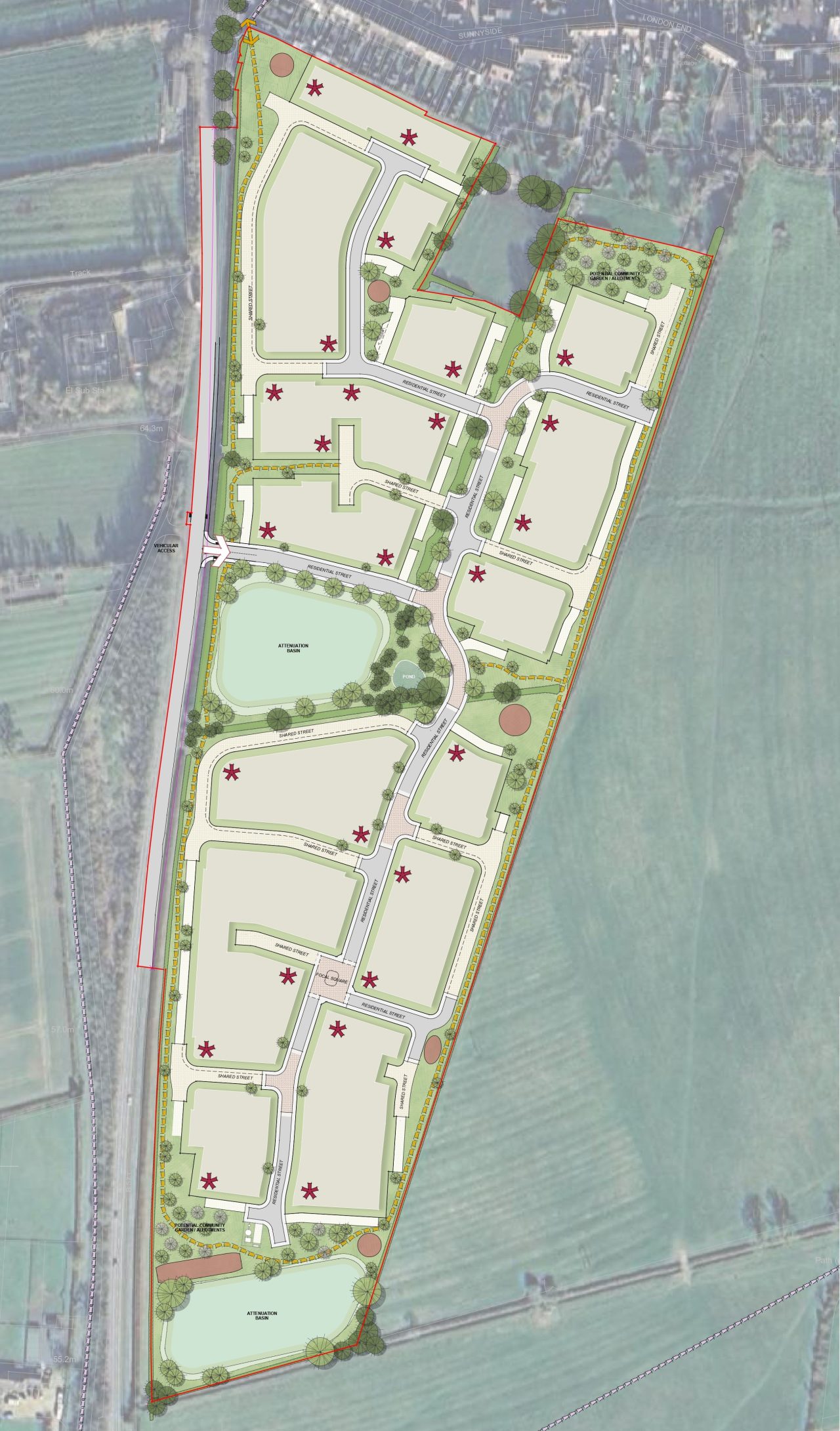 Earls Barton Framework Plan