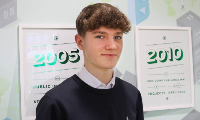 Work experience student at land promoter Richborogh