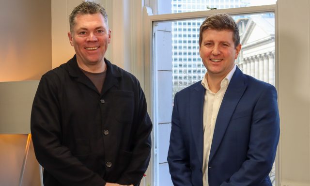 Richborough staff members Paul Campbell and Alex Sciarretta standing smiling