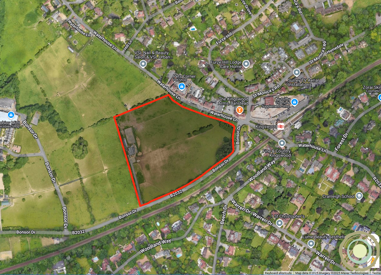 Aerial map