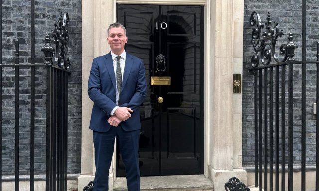 Richbrough CEO Paul Campbell visits Angela Rayner at No 10 Downing Street