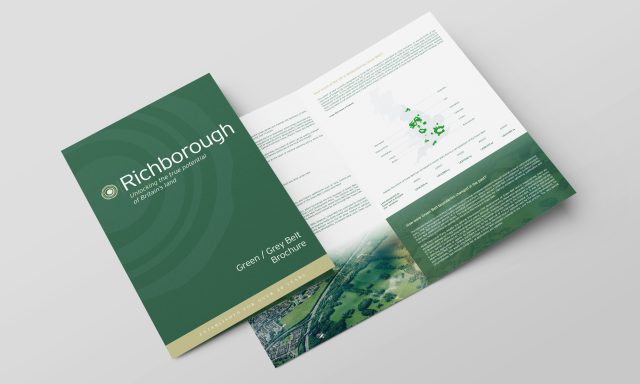Photo of Richbrough's Green Belt brochure