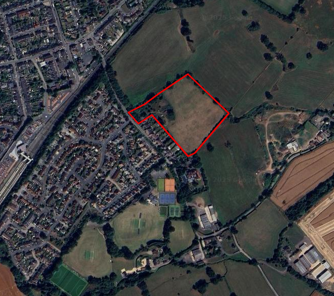 St Godwald's Road Site Location Plan