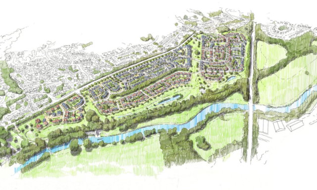 Sketch of Oakwood Park