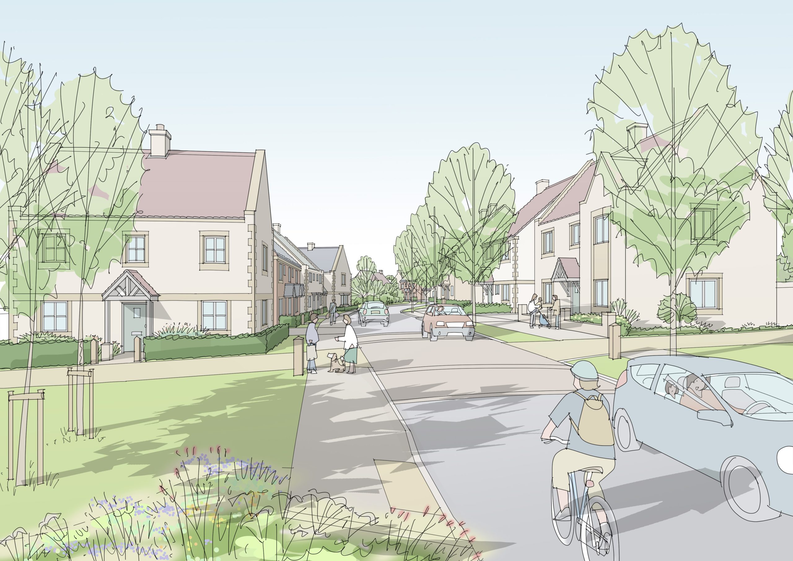Royal Wooton Bassett, Main Street view