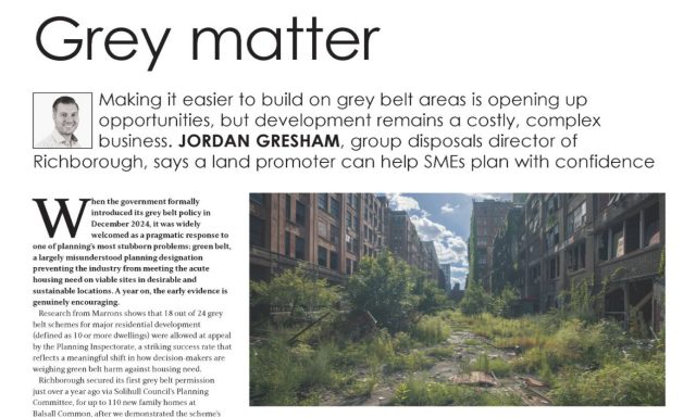 Jordan Gresham's article for Show House magazine