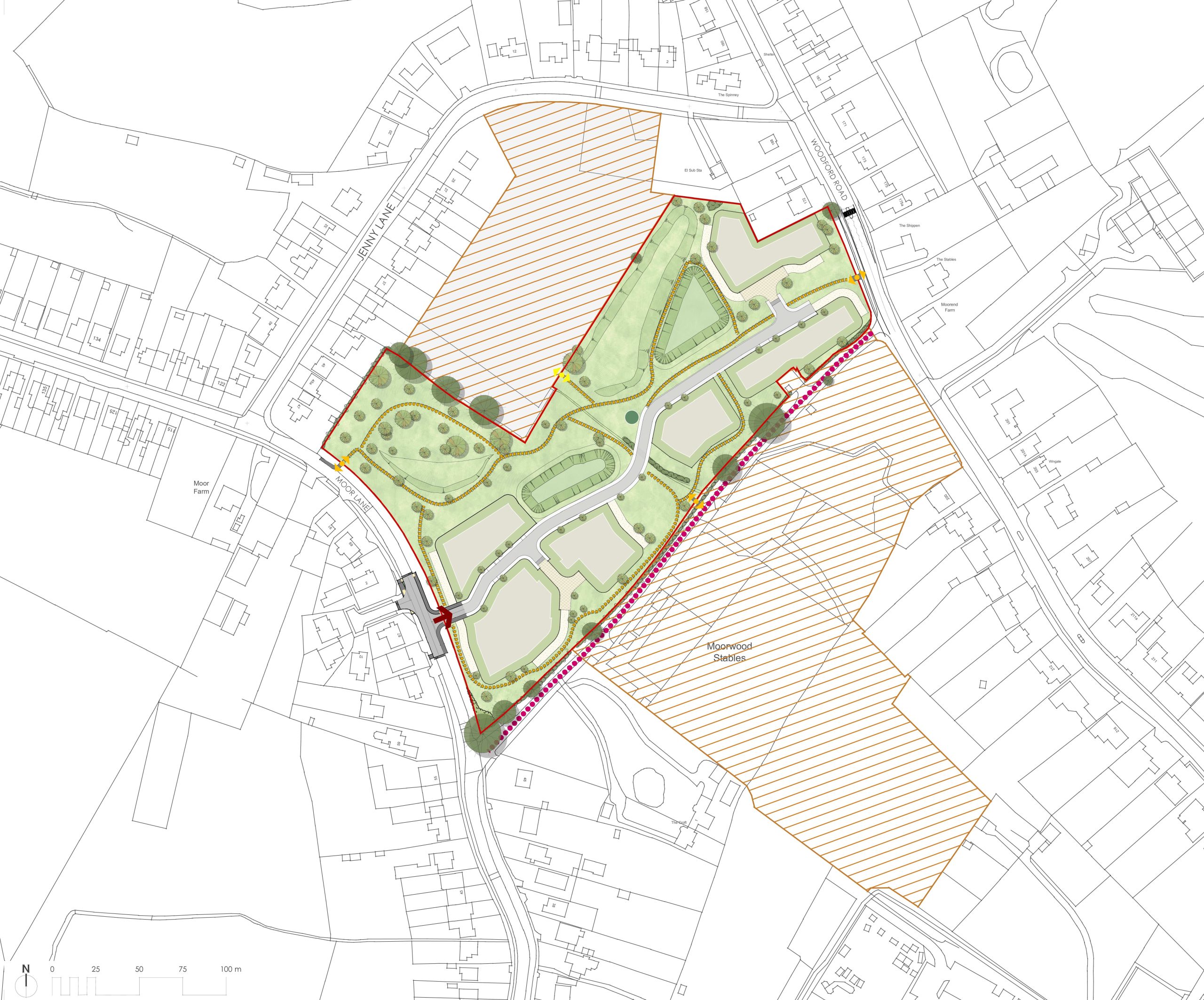 Planning submitted for residential development in Woodford, Stockport ...