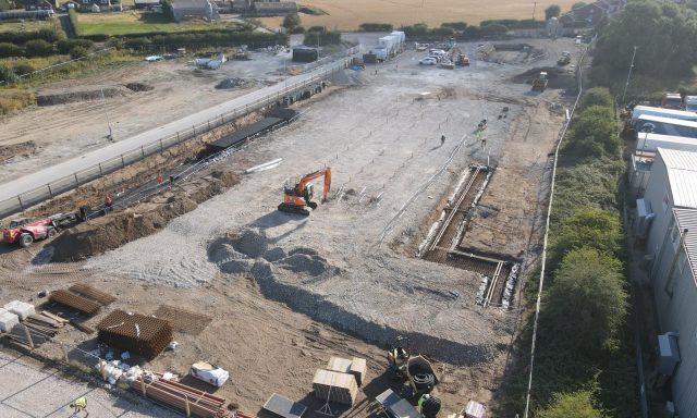 Construction starts on new Lidl GB supermarket at Market Weighton