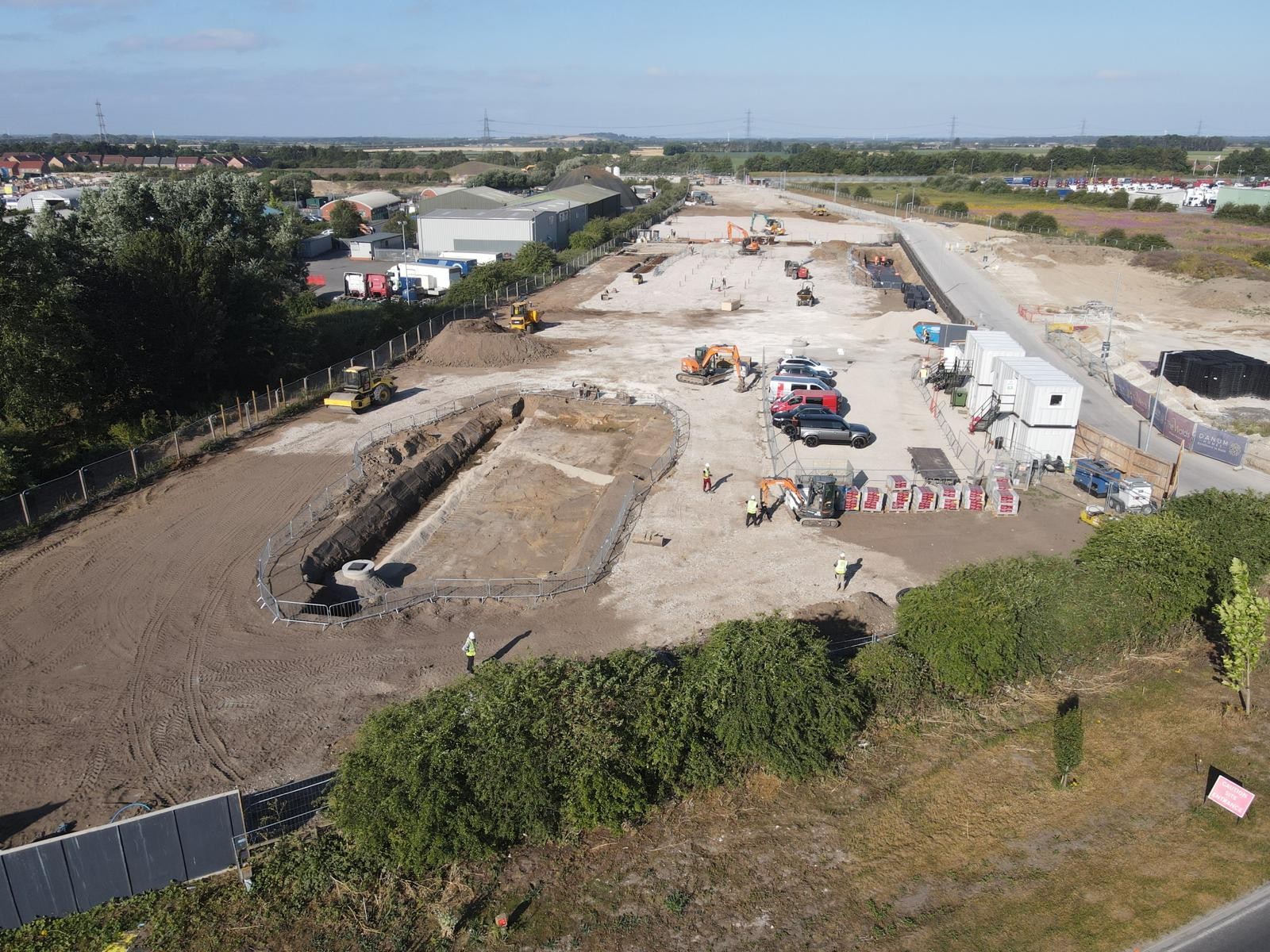 Lidl Construction at Market Weighton